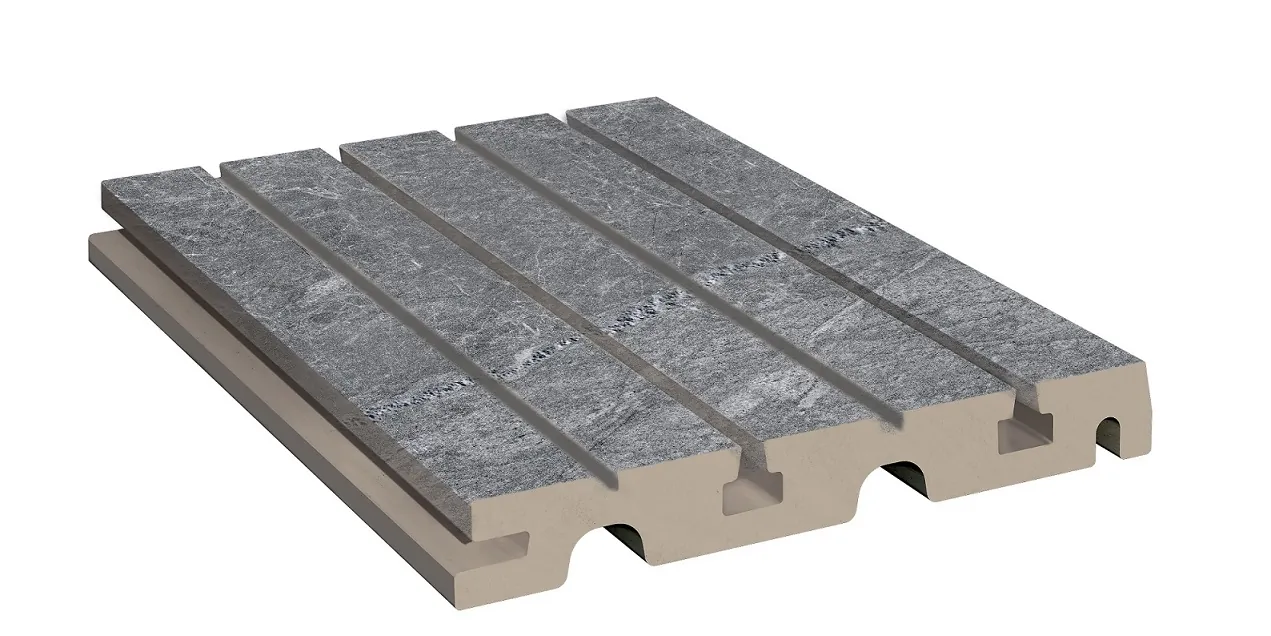 Решетка перелива Marble 446 Ceniza R11 245х245х30 Kerastep