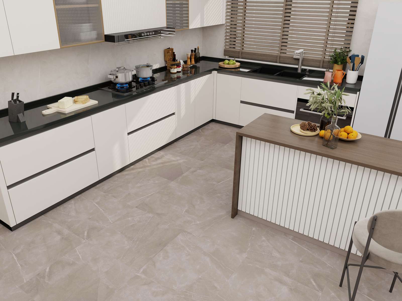 Armani Camel Satin 60x60 Colortile
