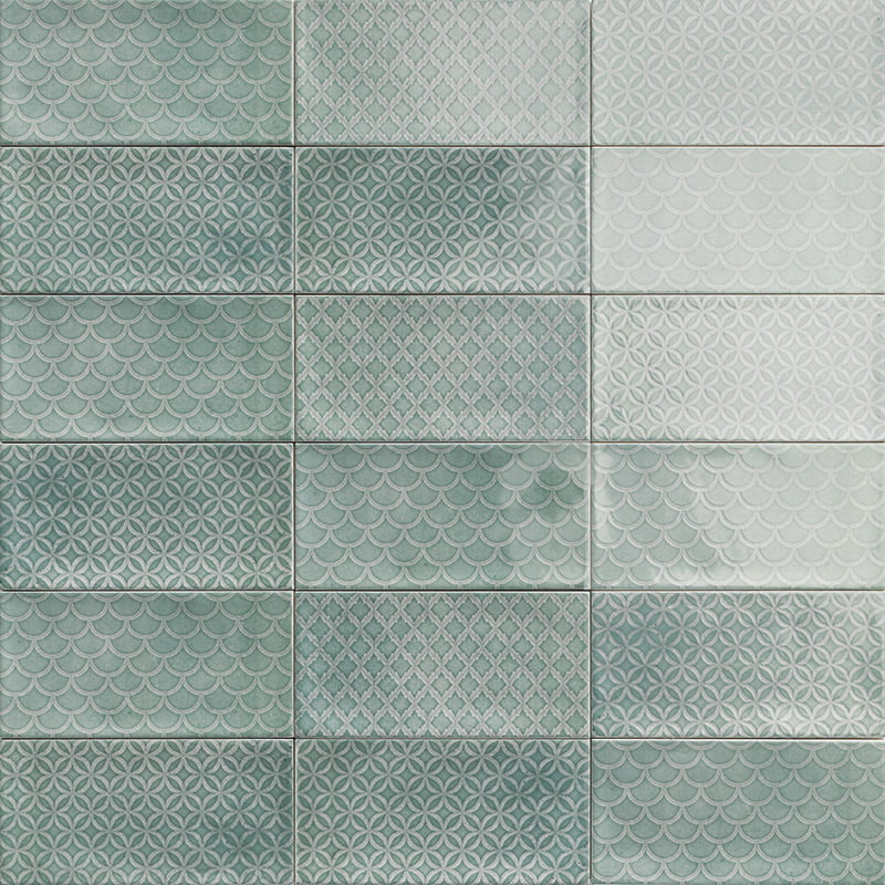 Decor Camden Emerald 10x20 Mainzu