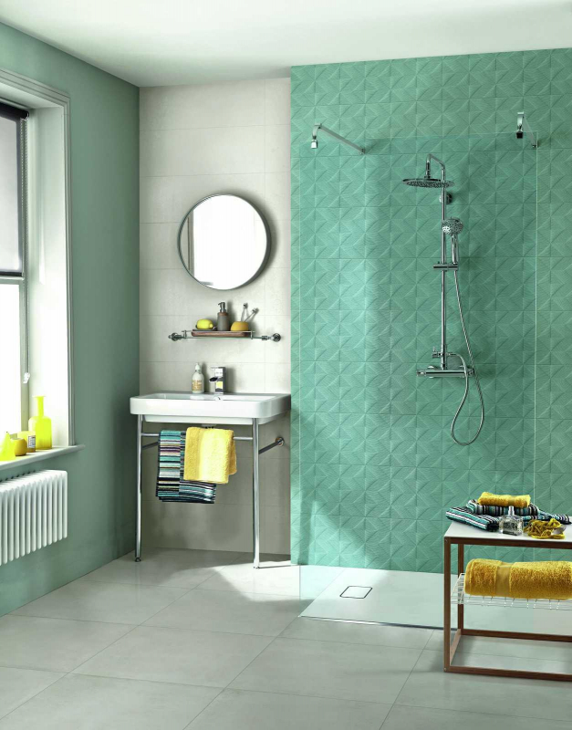 M12C Outfit Red Struttura Tetris 3D 25x76 MARAZZI Italy