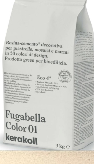 Fugabella Color затирка для швов 25 3кг Kerakoll