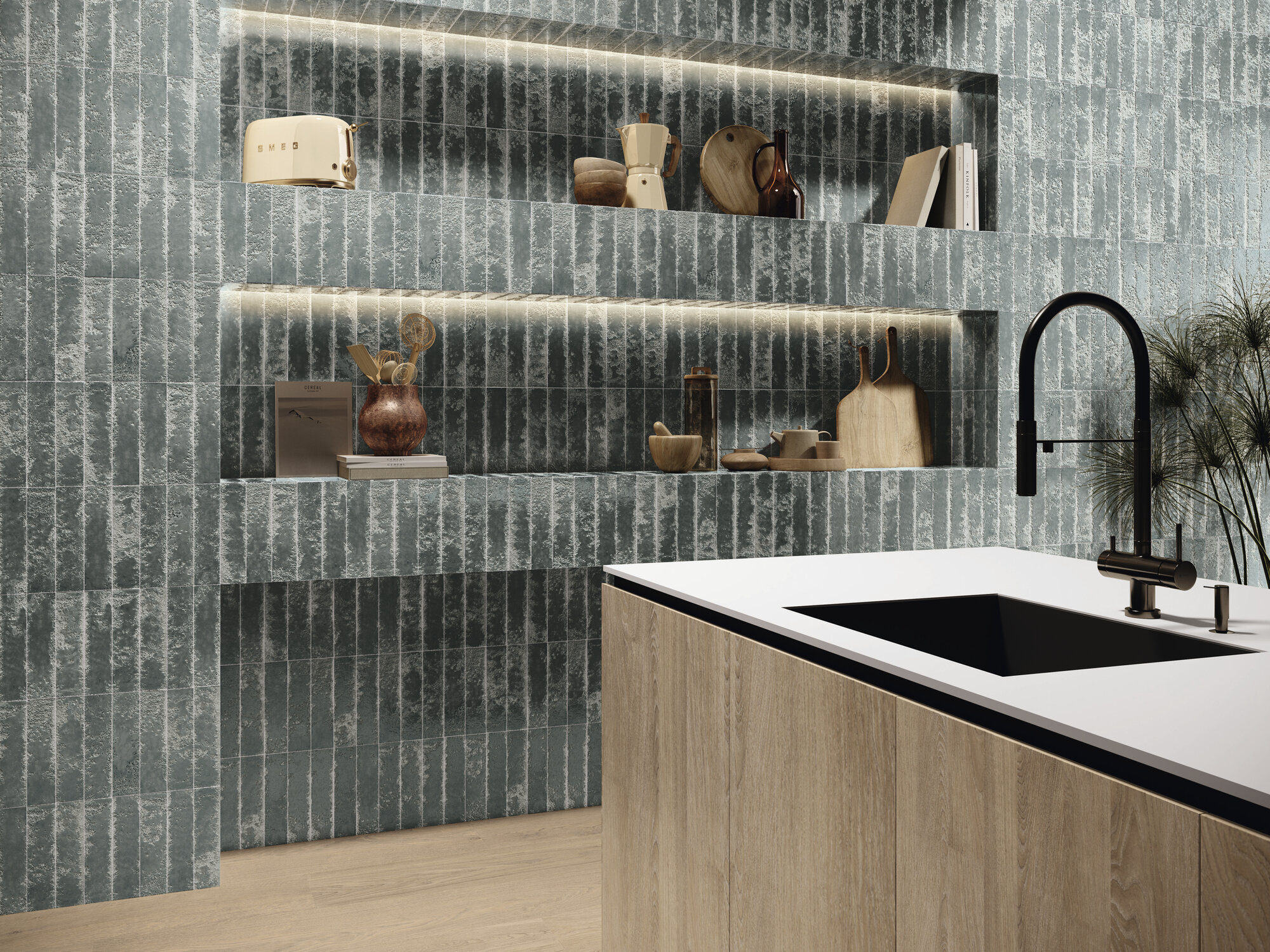 A042032 Authentic Oat Rect 25x150 Ape Ceramica