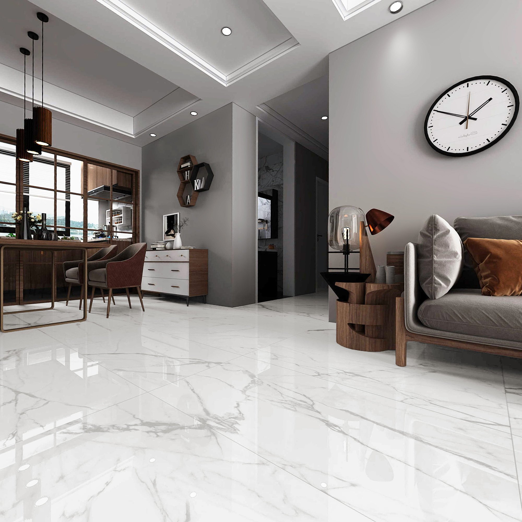 GT1206015903PDR Andrea Белый 60x120 Global Tile