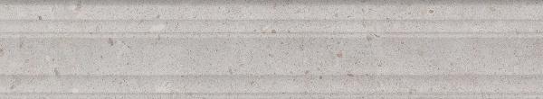 BLF010R Бордюр Риккарди серый светлый матовый структура обрезной 40x7,3 Kerama Marazzi