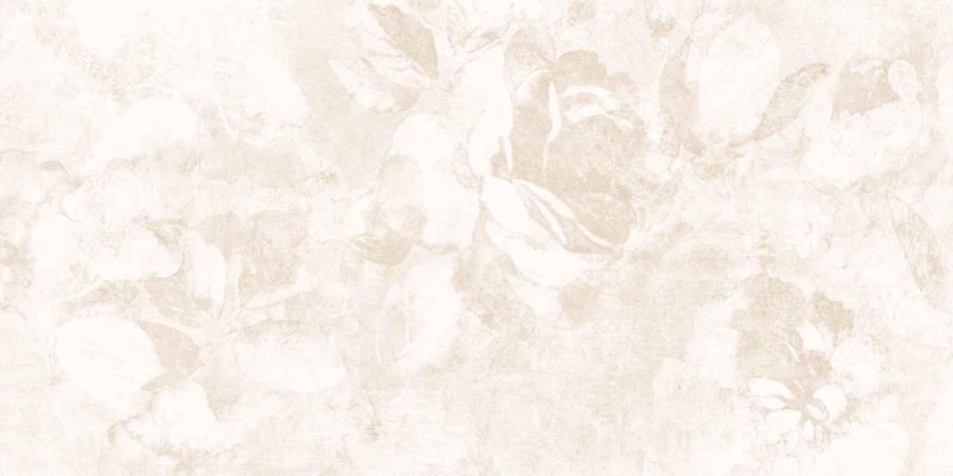 C-FRL302D Fresco рельеф цветы светло-бежевый 29,7x60 Cersanit