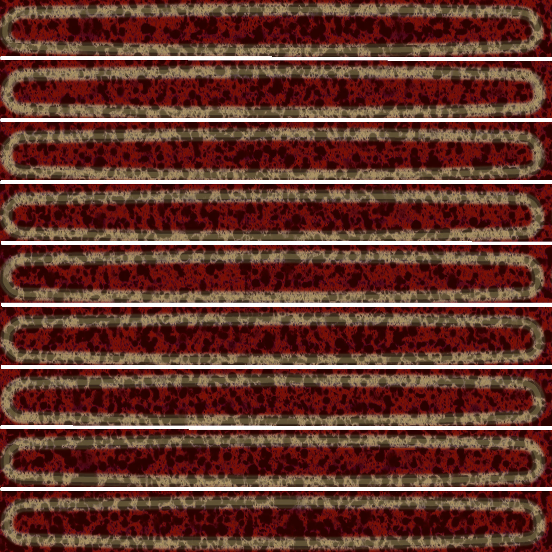 KMD2SOB003BN Декор чипсет Далия красный тёмный глянцевый 20x20x0,95 Kerama Marazzi