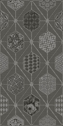 Декор Devore Gris Geometria 31.5x63 Azori