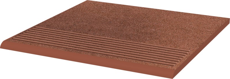 Taurus Brown stopnica prosta B1a 30x30 Paradyz