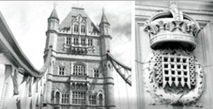 Monocolor Composicion London Calling C 15х22.5 Absolut Keramika