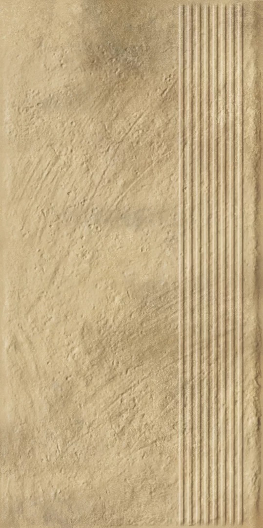 Eremite Sand Stopnica Prosta Struktura Mat 30x60 Paradyz