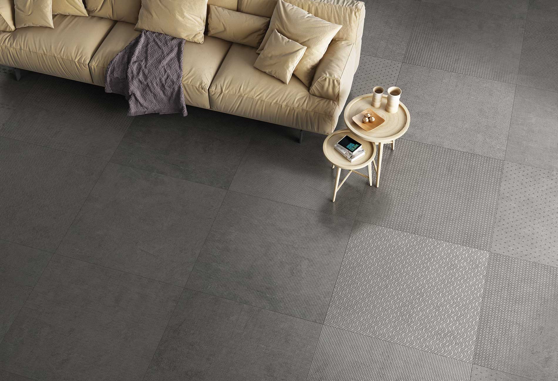 Eterna Viola Carving 60x60 Infinity Ceramica