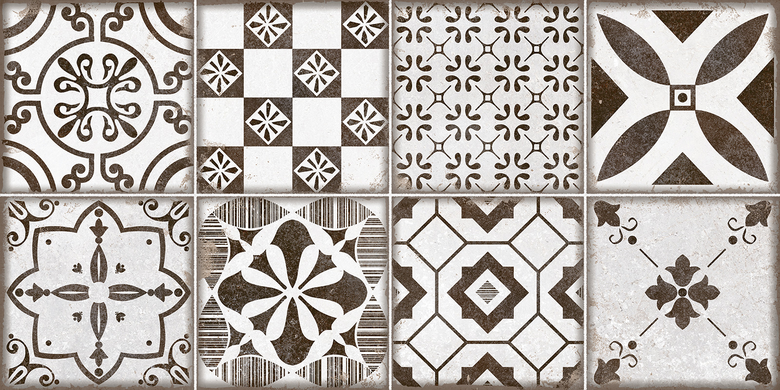 TWU2550BOH17 Boho рельефная 249x500x8 Alma Ceramica (Уралкерамика)