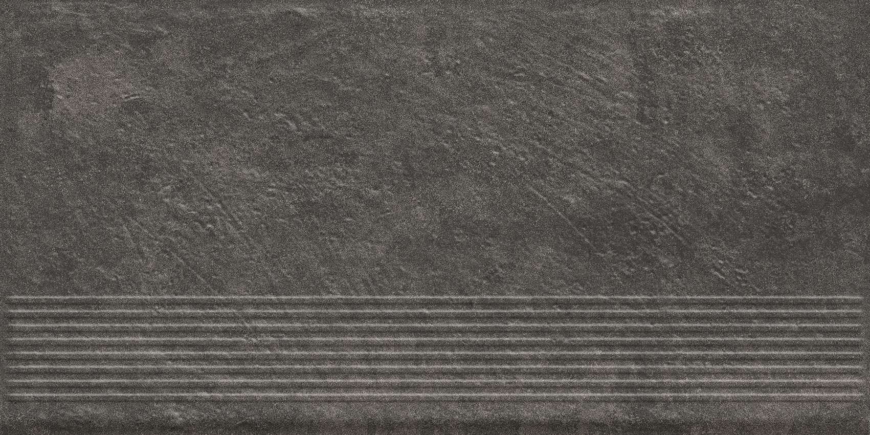 Carrizo Basalt Stopnica Prosta Struktura Mat B1a 30x60 Paradyz