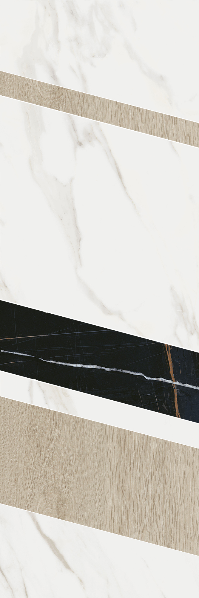 ID130 Декор Бертран 2 микс 40x120 Kerama Marazzi