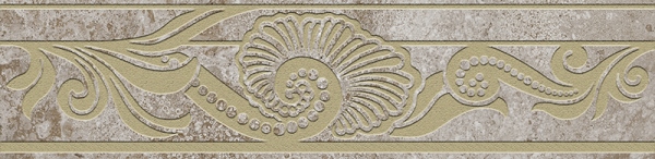 76032 FASCIA SABBIATA GRIGIO 10x40 Gardenia Orchidea (Versace)