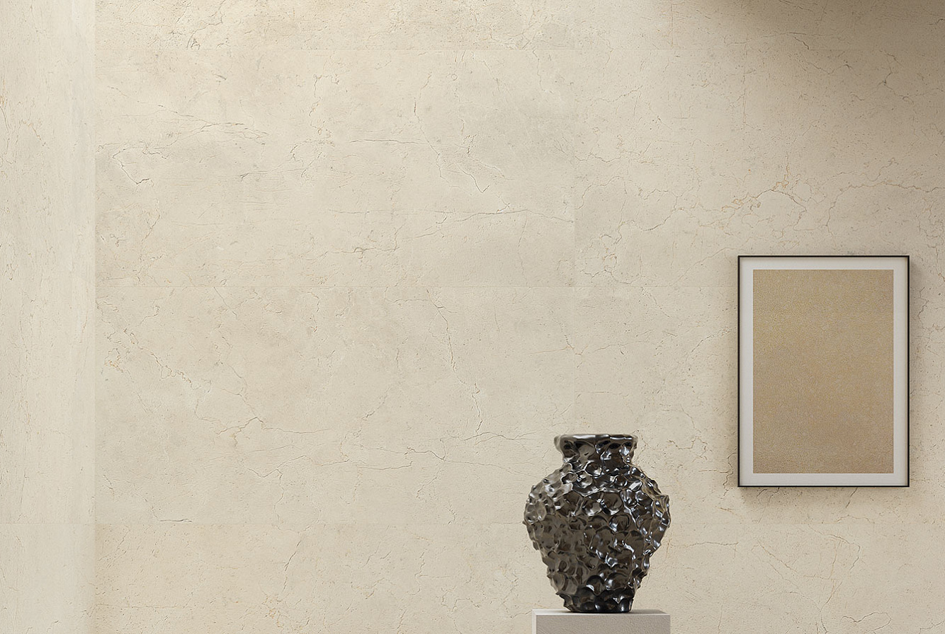 CL03BAS Calcis Visone Stripe SQ. 60x120 Italgraniti
