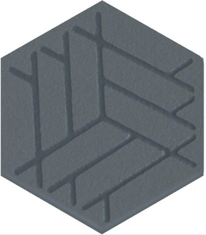 OS/D241/63010 Декор Агуста синий 6х5,2 Kerama Marazzi