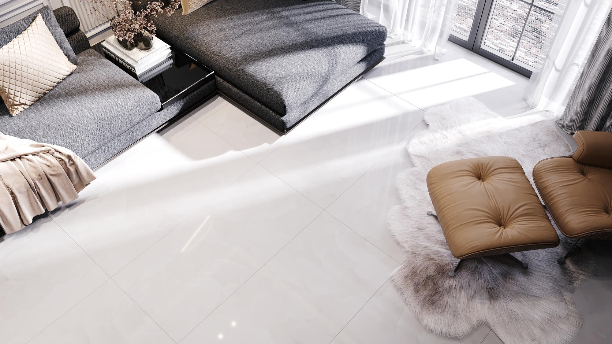 Calina White Glossy 60х120 Kerald фото 8