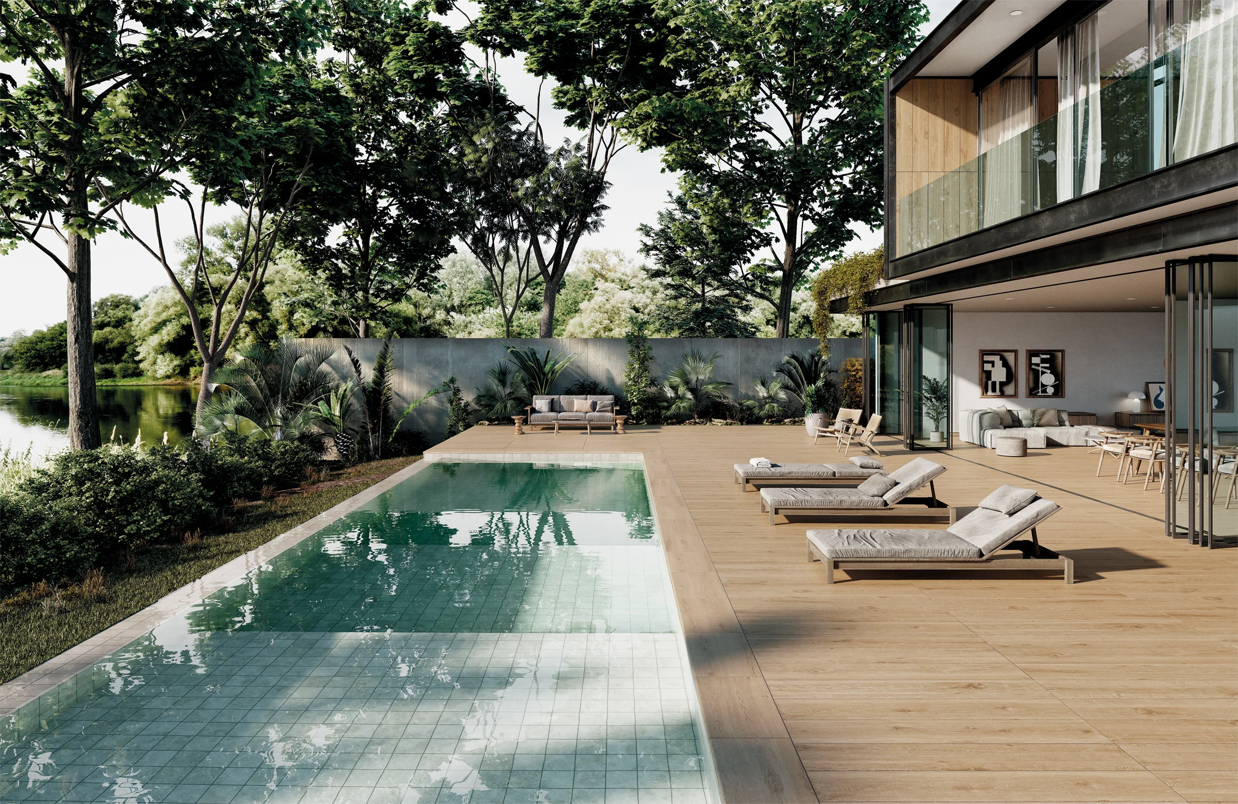 Zanquin Recto Yoho Teca Izqda 17.5x42.3 Exagres фото 8