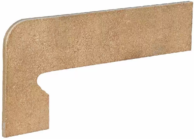 ZANQUIN VEGA OCRE IZDA. левый 395x175x7,5 Exagres