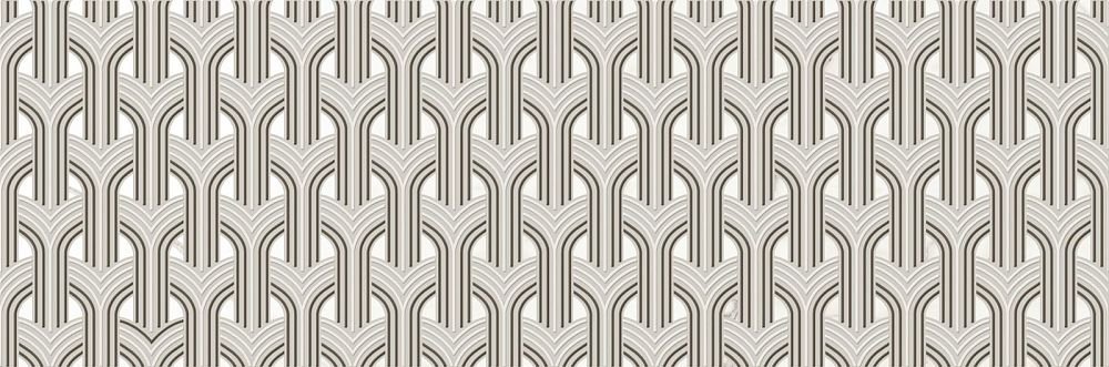 M8TF Allmarble Wall Statuario Lux Decoro Retro 40x120 MARAZZI Italy