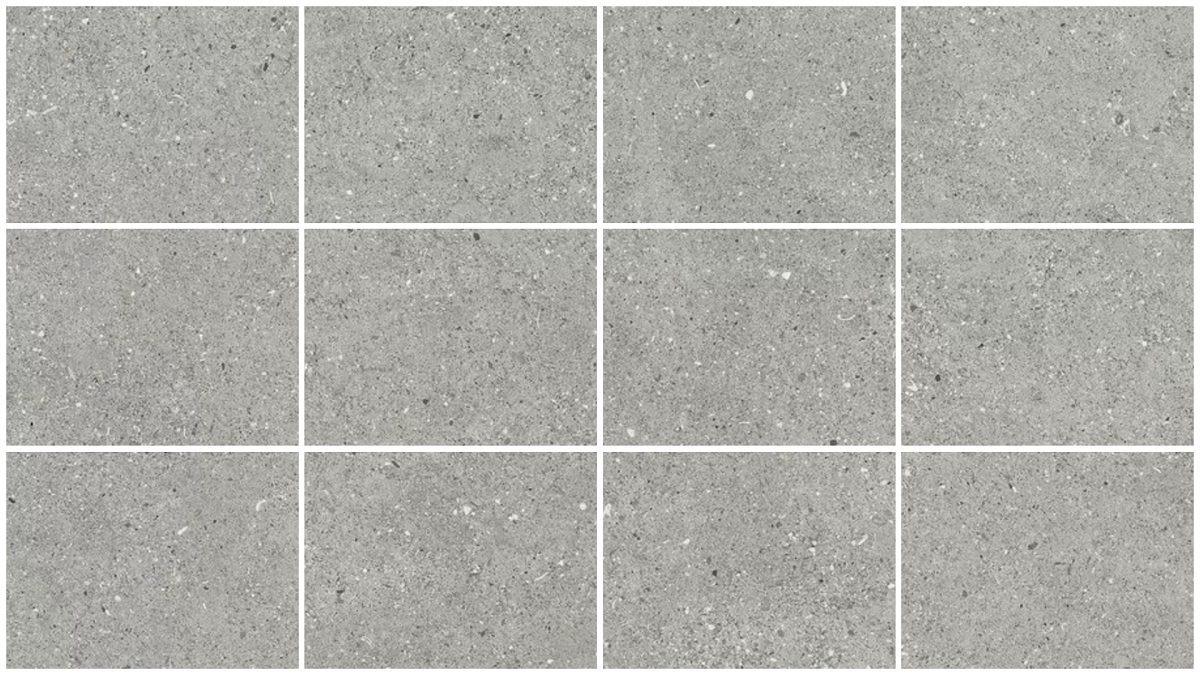 Образец 20х30 см керамогранита Duna - Ceppo Gris сarving - 1200x600 мм Duna