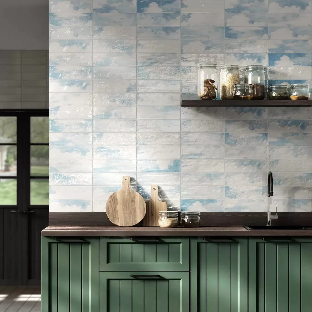 9039 Тракай коричневый светлый глянцевый 8.5x28.5 Kerama Marazzi фото 13