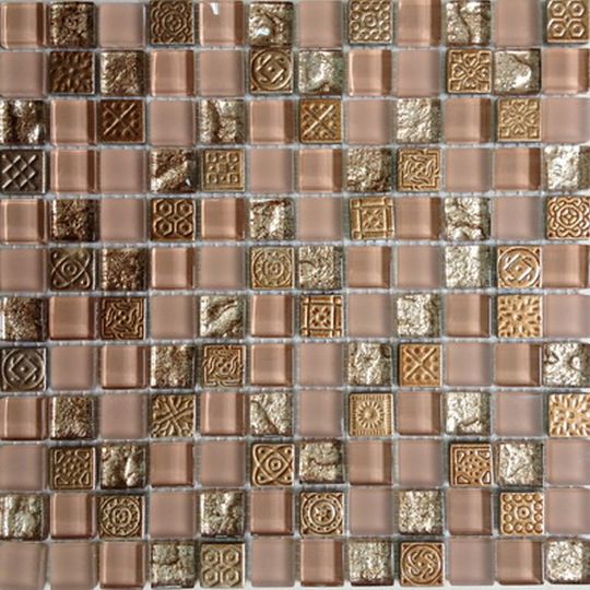 Glass Decor Egypt 2.3x2.3 30x30 Bars Crystal