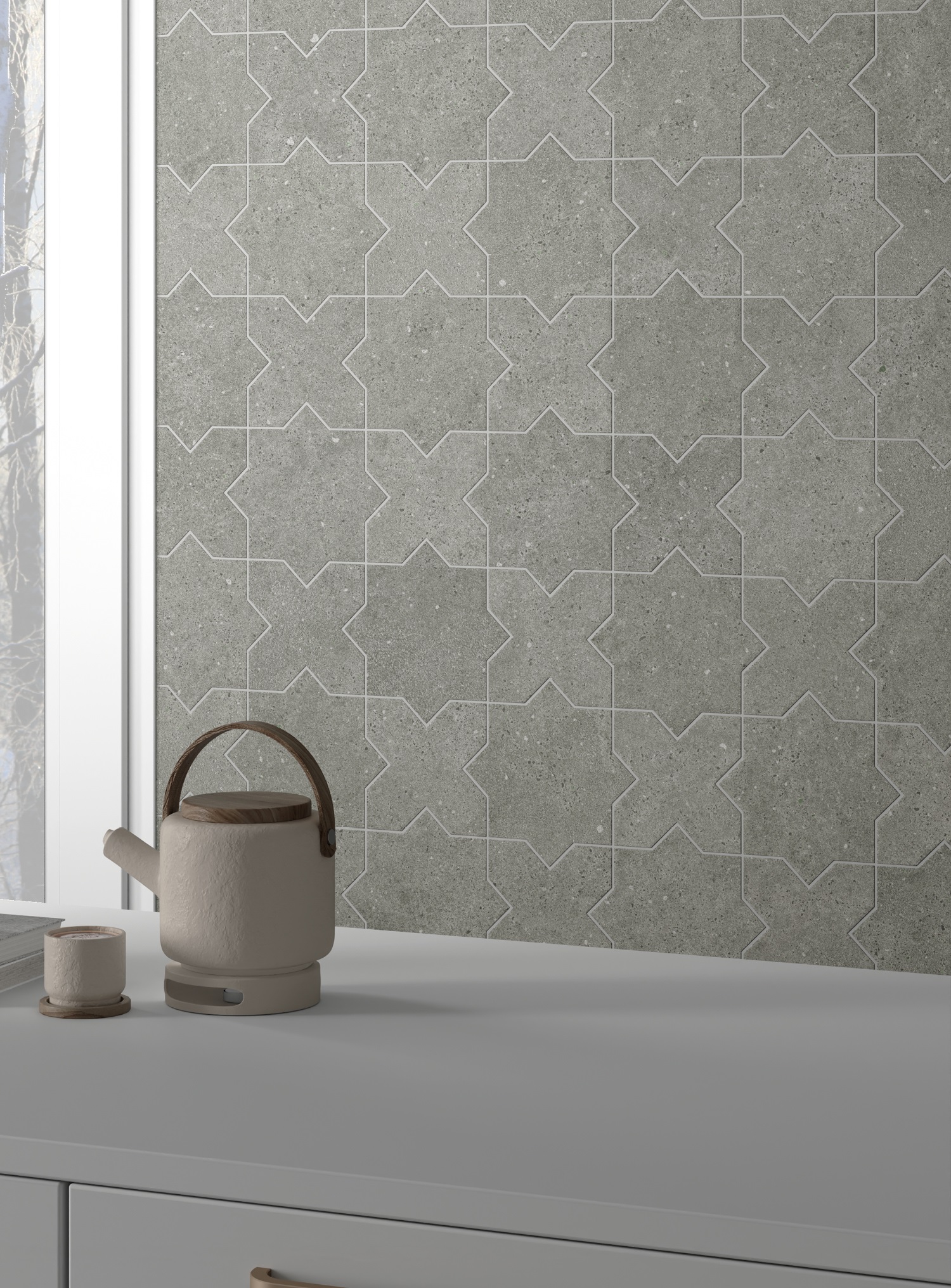 32725 Elda Star Sand 16,8x16,8 EQUIPE фото 8