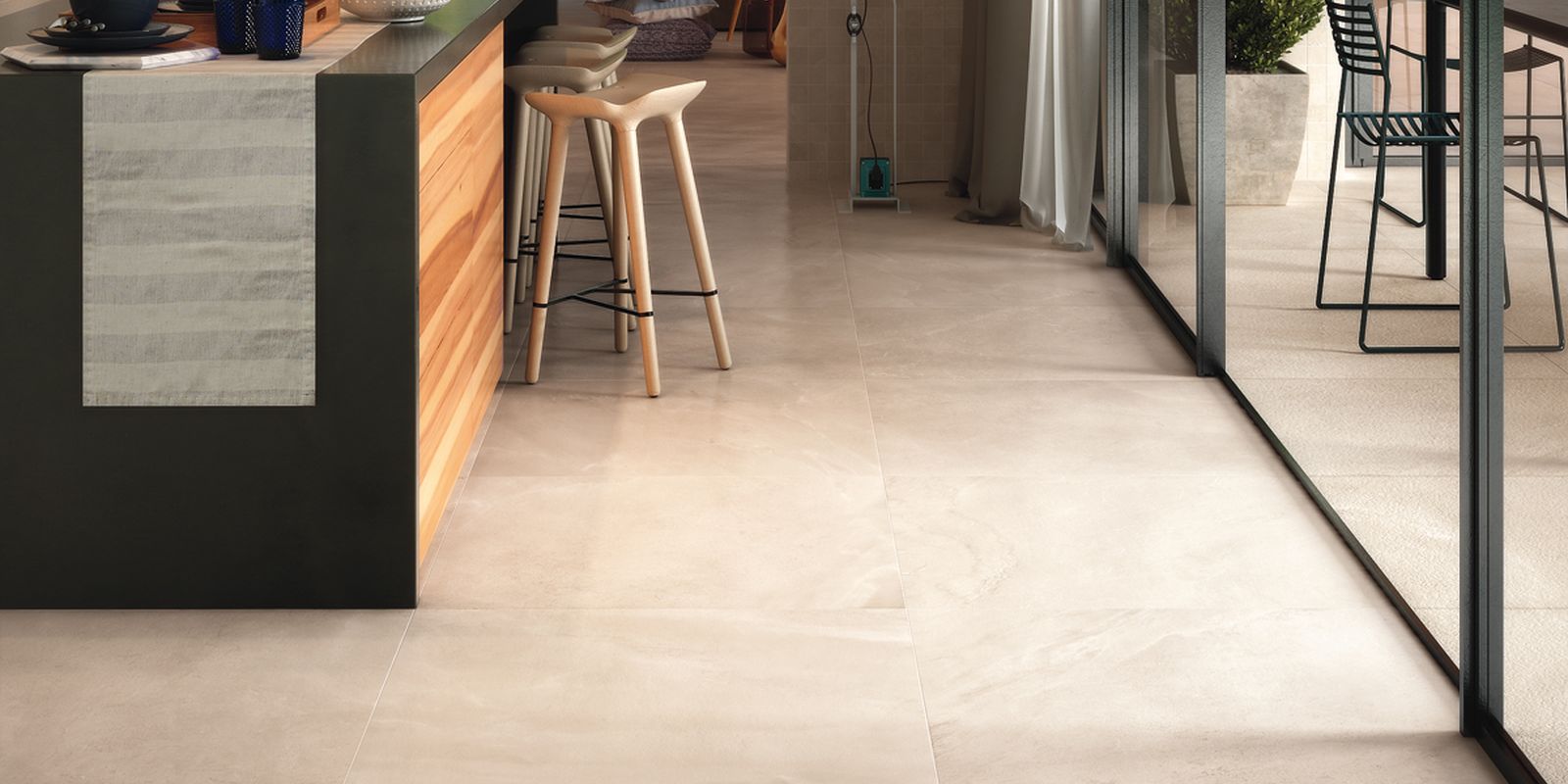 GNSH 75N RM Nero 75x75 Imola Ceramica