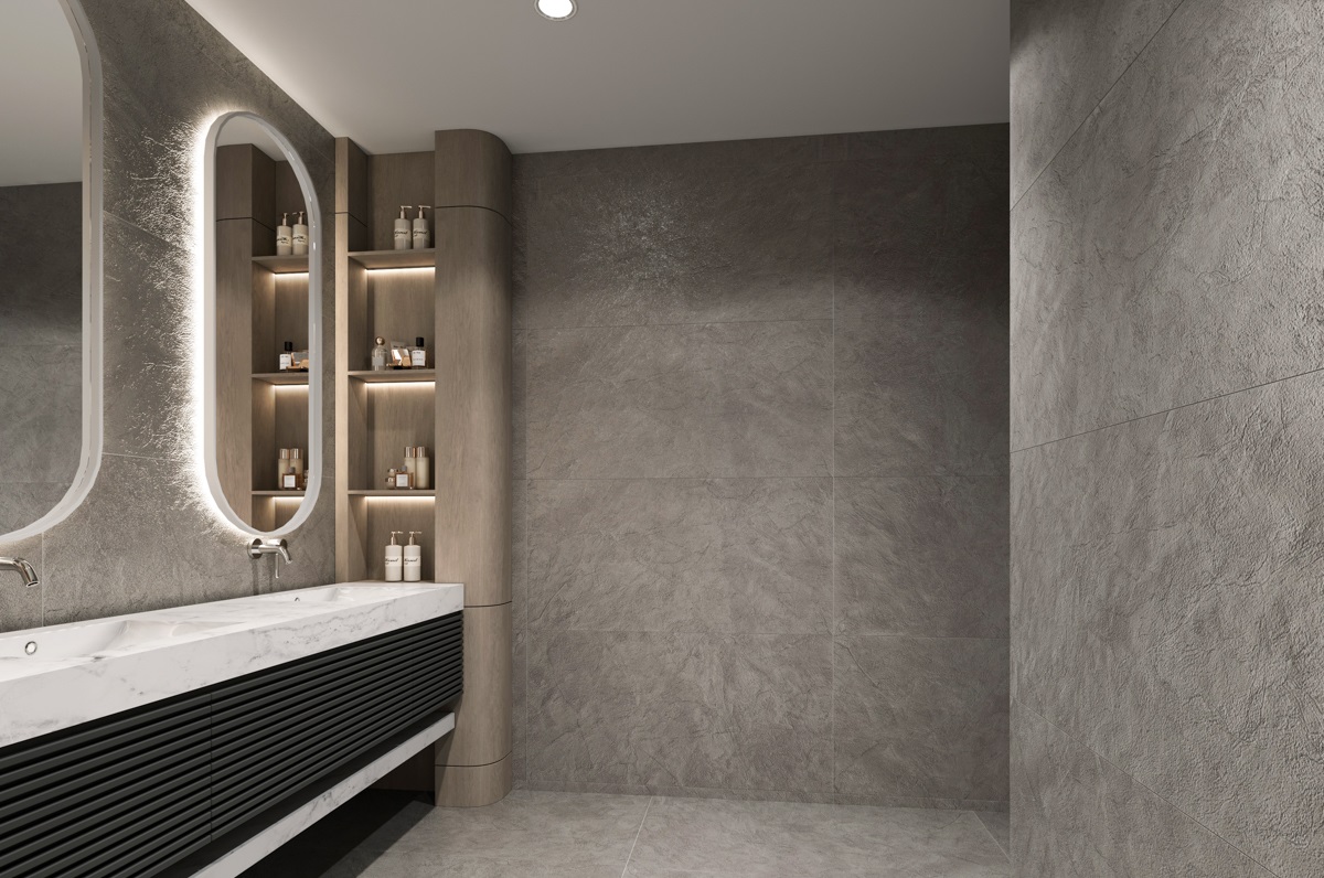 NTT99617M Granite Limestone Grey Structura 60x120 NT Ceramic фото 22