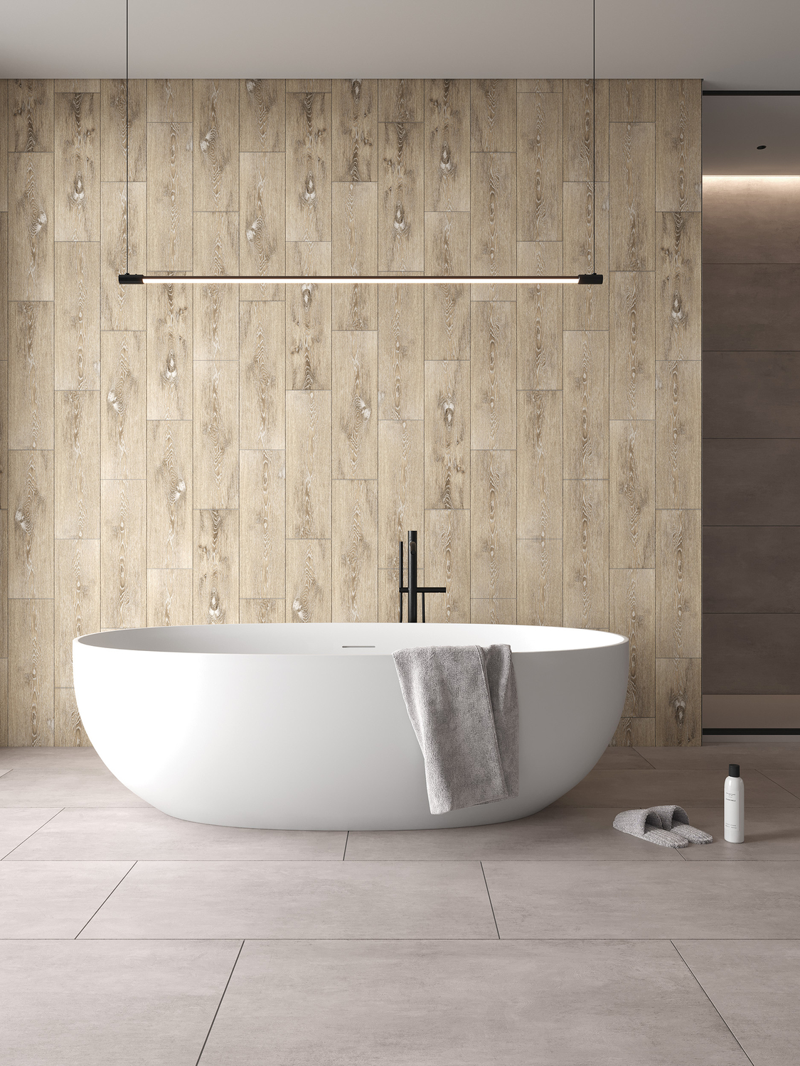 17021 Boston Серый ректификат 44,8x89,8 Cersanit фото 16