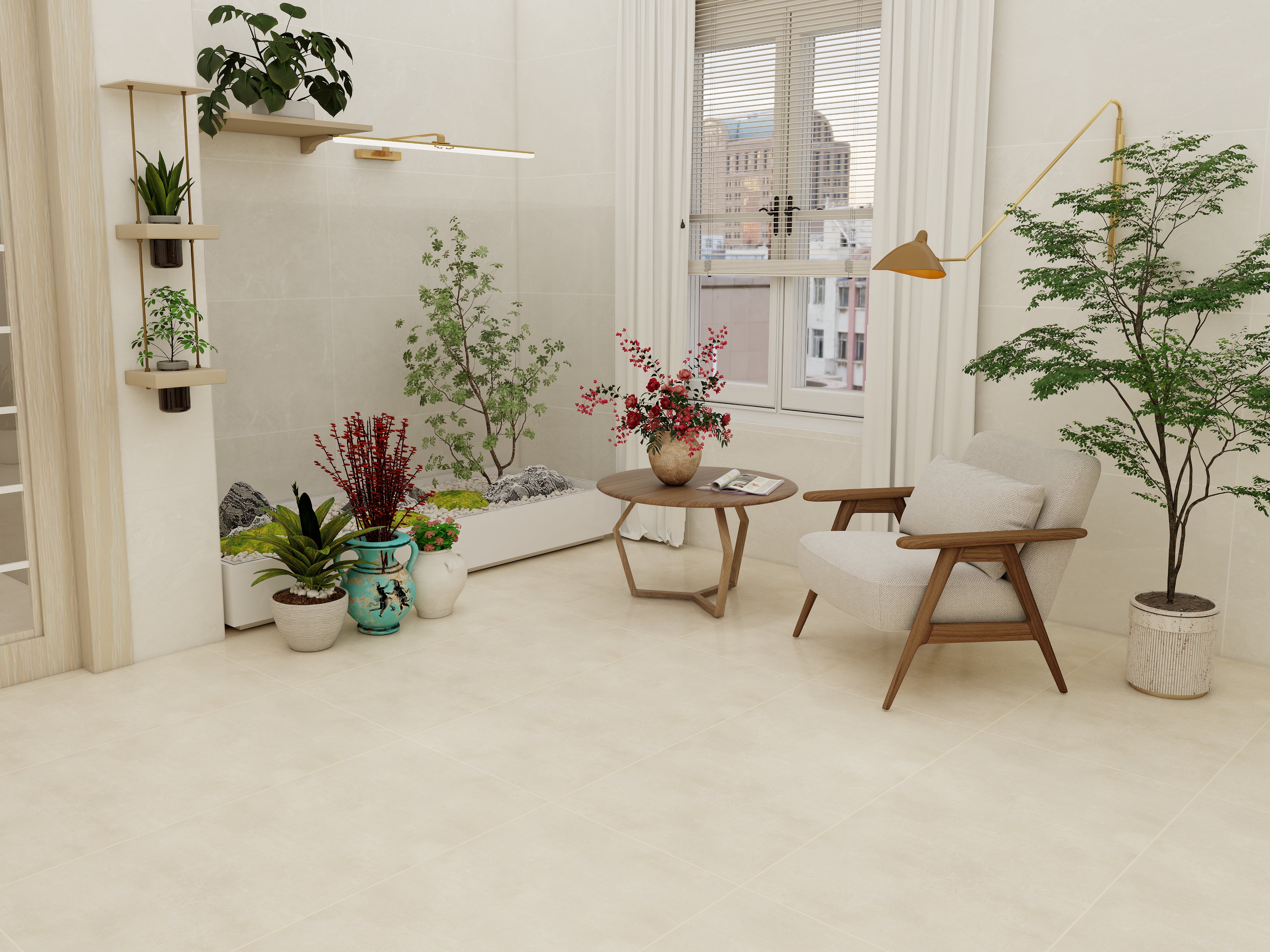 Soleste Bianco Rustic Carving 120x60 Duna фото 7