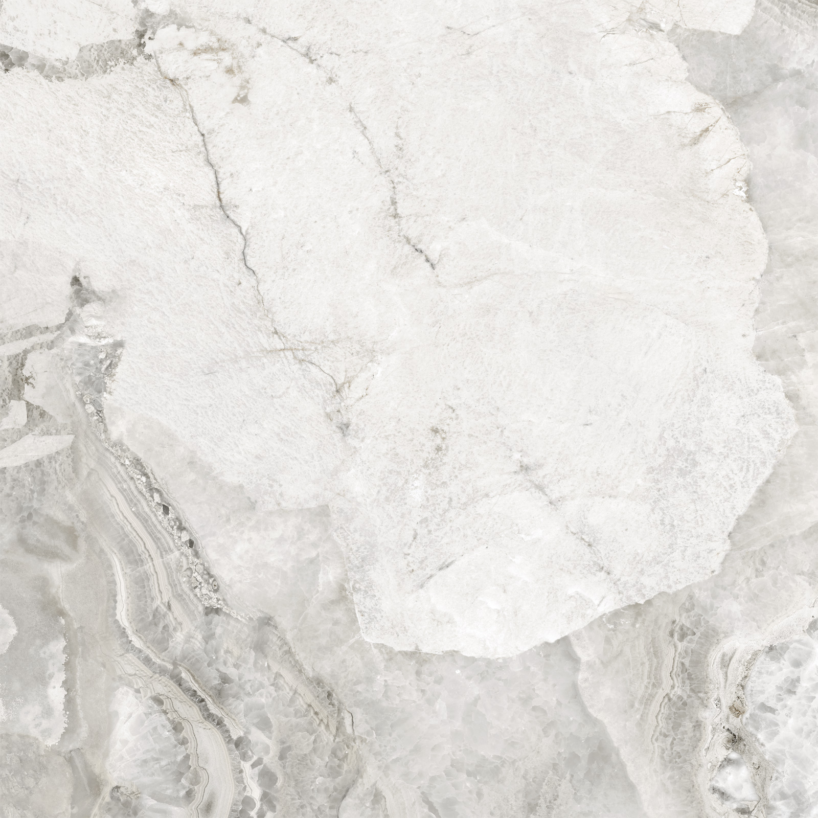 GFU6060PTG04R Patagonia Ice матовый карвинг 600x600x9 Alma Ceramica (Уралкерамика) фото 3