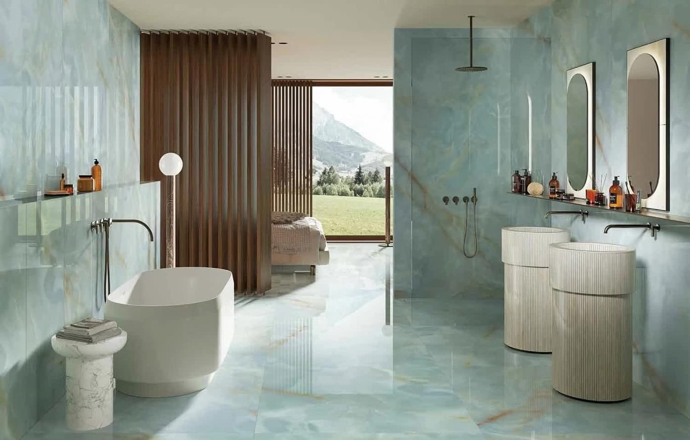 fRYA Gemme Rosa Brillante 120x120 FAP Ceramiche