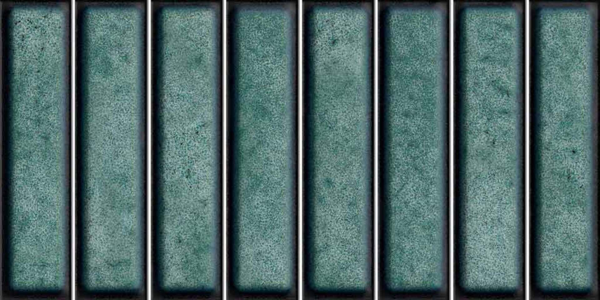 Domino Verde Glossy 15x30 El Barco фото 10