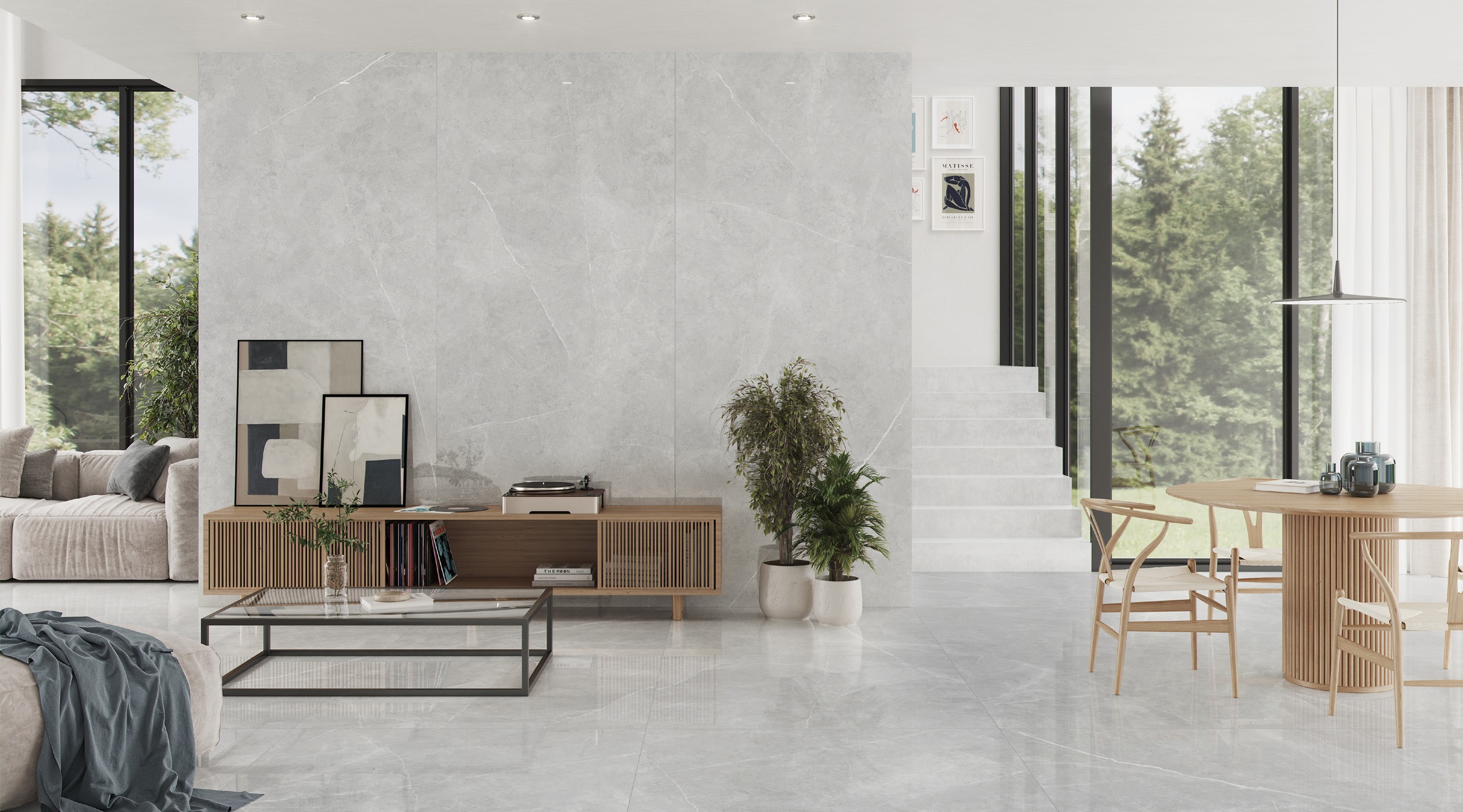 CAN5NORODDKA Northon Light Grey MT Rect 60x120 Keratile