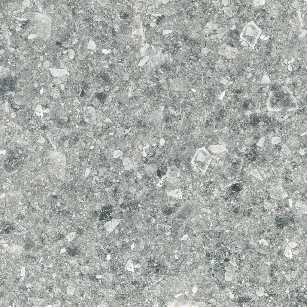 TR026060N Terrazzo темно-серый 60x60 Pieza Ceramica