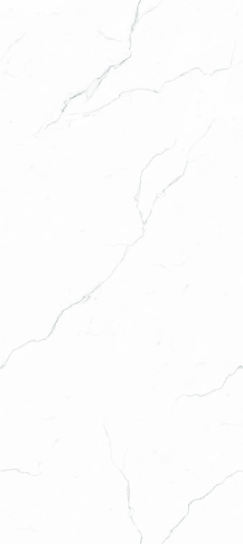 White Thin Lines Satin Спеченный камень 1200x2700x6 Delfone фото 2