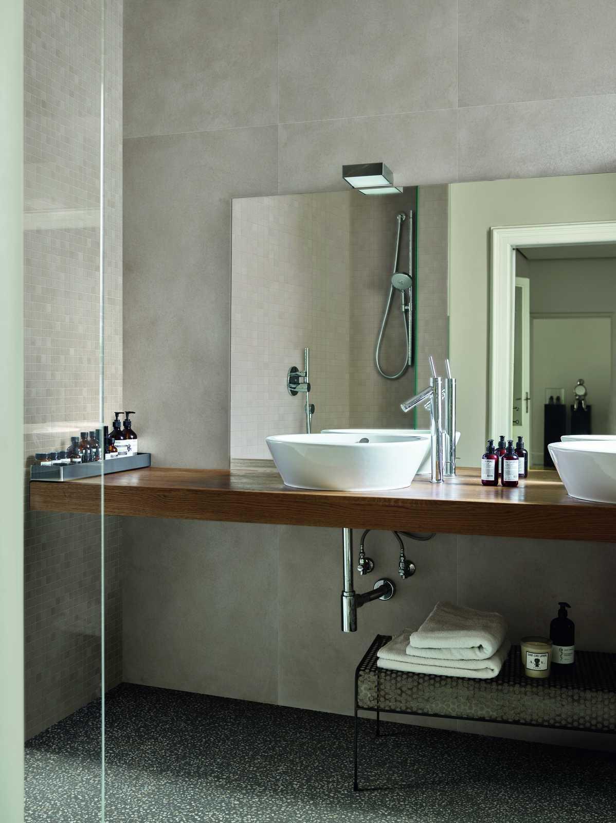 M3SF Alchimia Mosaico Fango Degrade 30x120 MARAZZI Italy