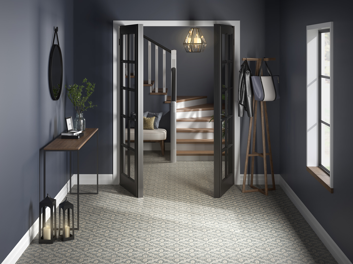 SG936700N Сассолино 3 серый матовый 30x30x8 Kerama Marazzi