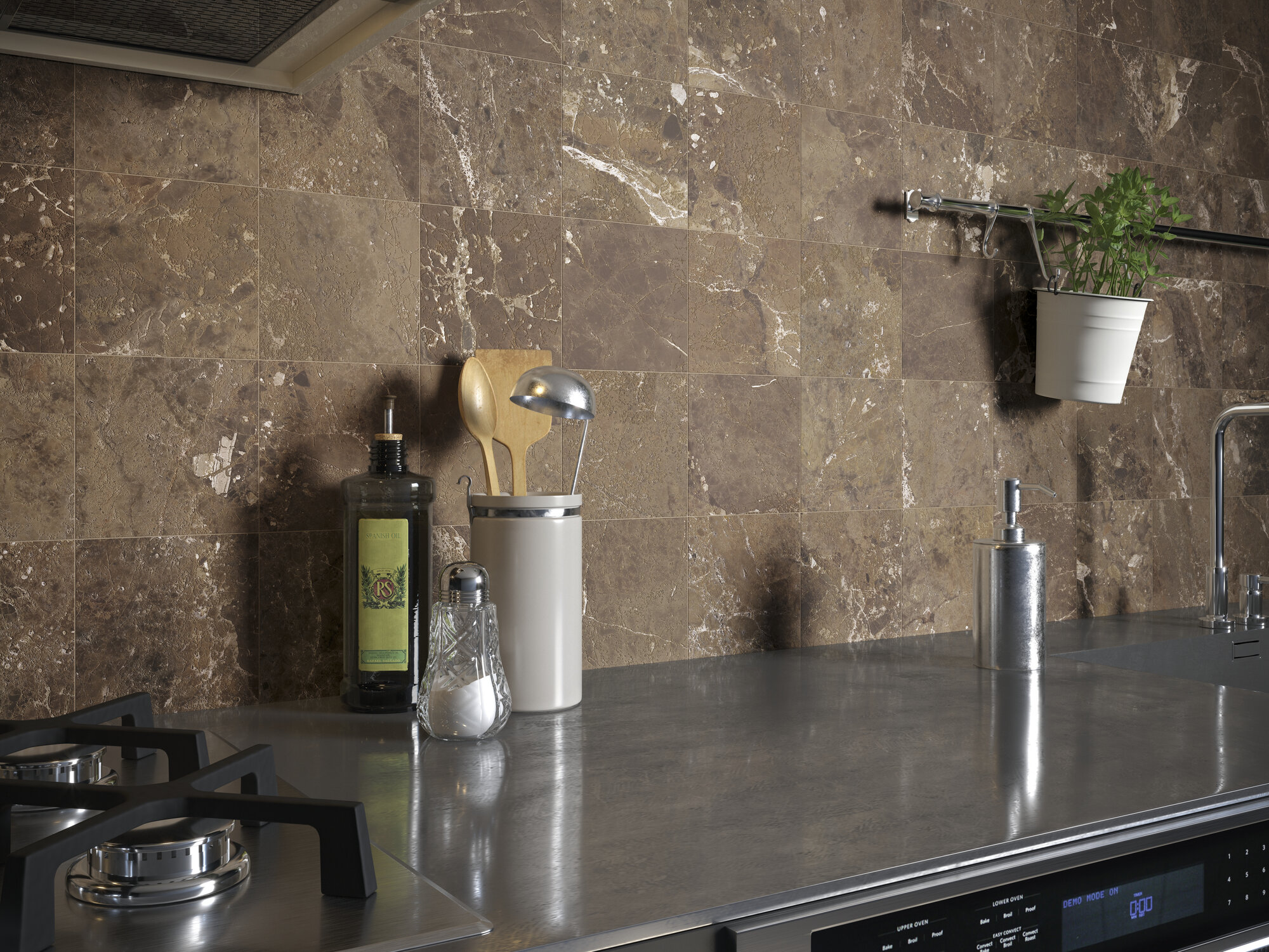 A044700 Imperial Brown Honed Rect 60x120 Ape Ceramica фото 7