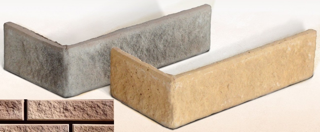Ванкувер 01-05 угловая 230х110х65х12 Ecostone