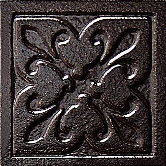 Орлеан черный вставка 6х6 Freelite Decor