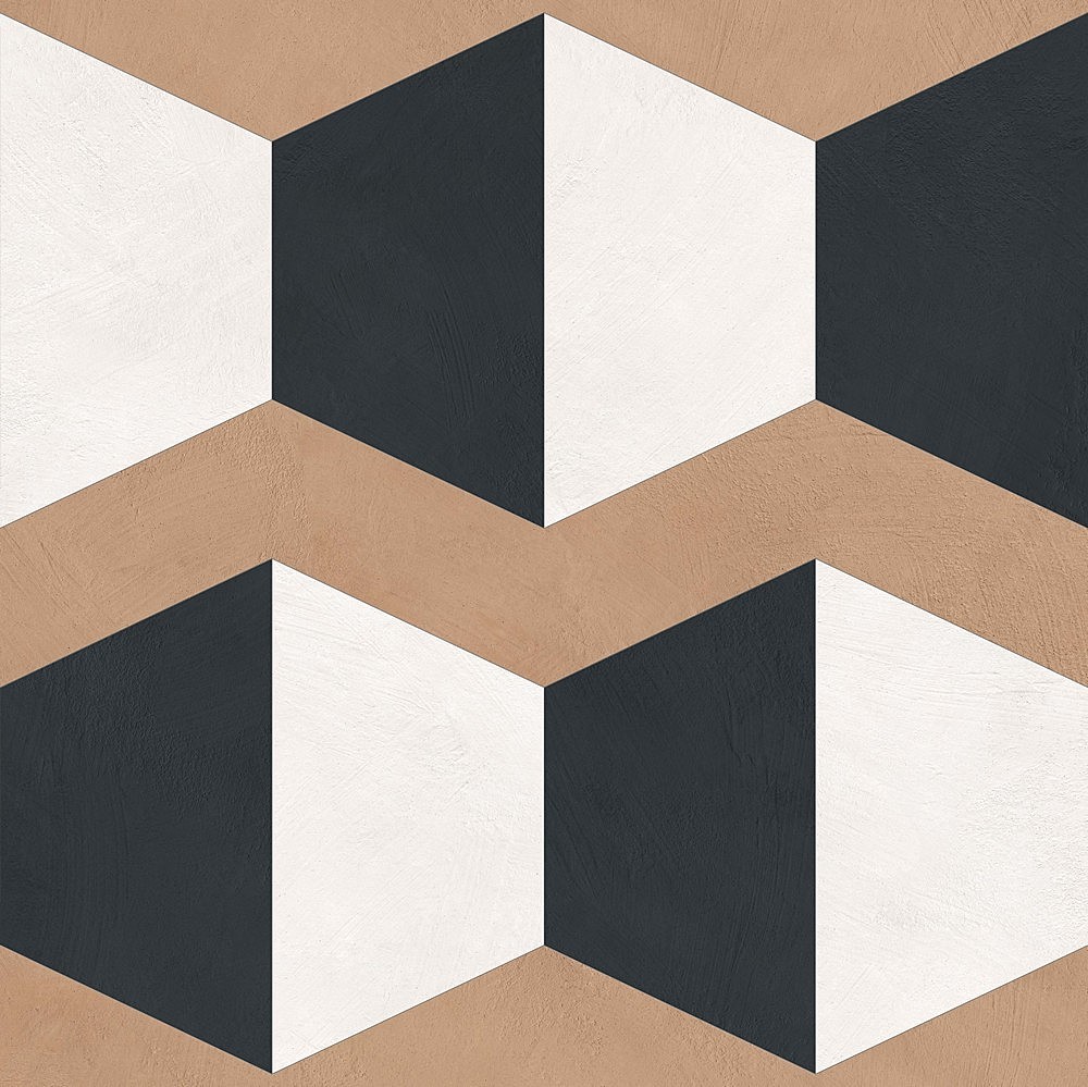 PF60017140 14oraitaliana Hexagon Nat Rett 60x60 ABK