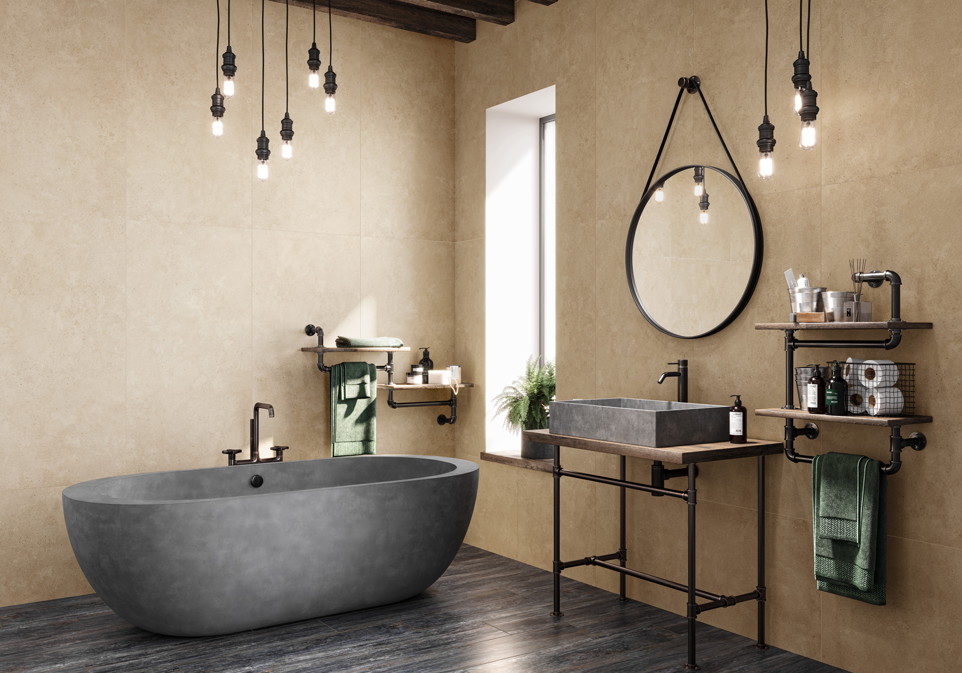 GFA3060SHP07R Sharp матовый карвинг 300x600x9 Alma Ceramica (Уралкерамика)