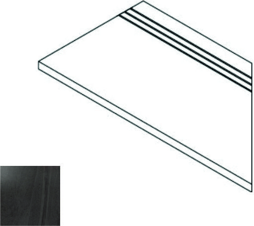 620090000237 CARBON BORDO GRIP SX 30x60 Italon