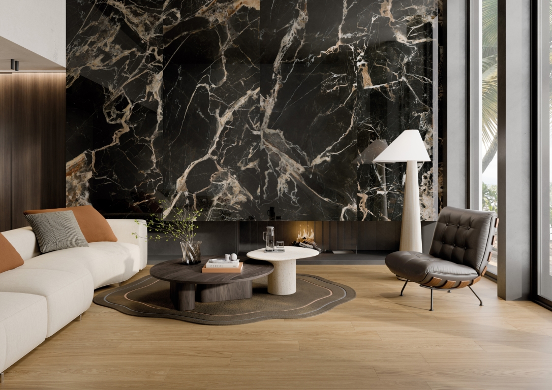 276102 Black Gold Lap Ret 60x120 La Fabbrica Ceramiche