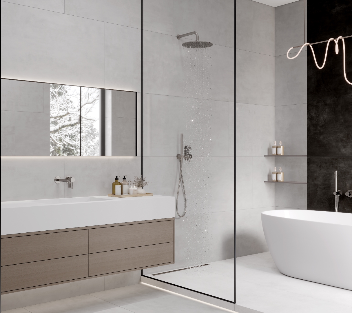 LP6012G0601R Festa Bianco белый глянцевые чернила 59,5х119,1 Laparet фото 26