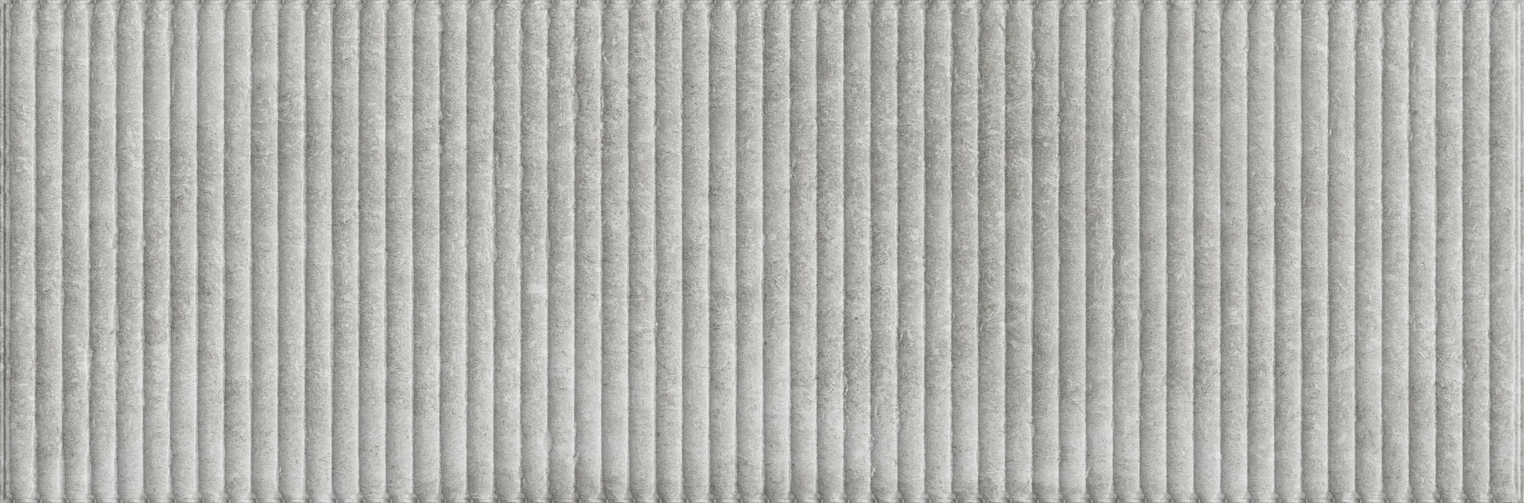 854 Вербиер серый рельеф треугольник 32,5х100 Eurotile Ceramica фото 3